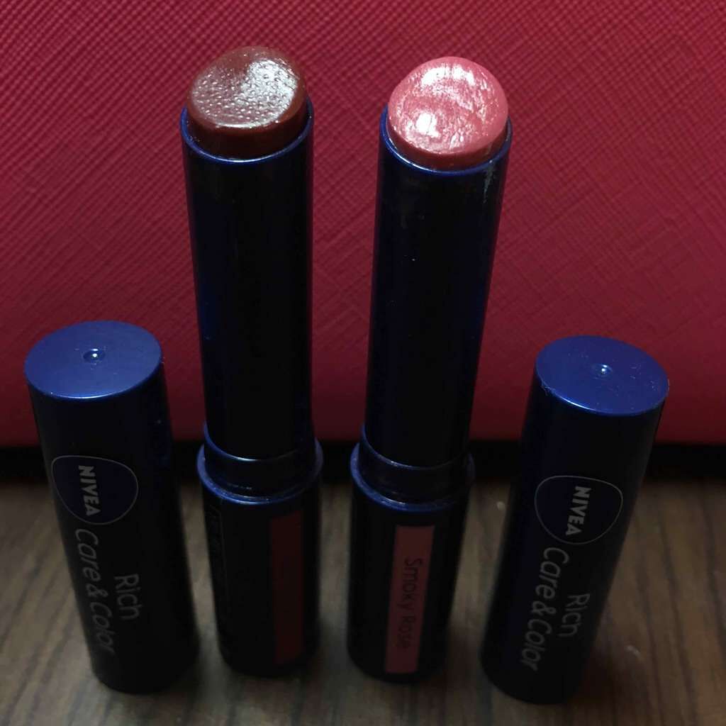 ニベア リッチケア&カラーリップ/ニベア/リップクリームを使ったクチコミ(1枚目)