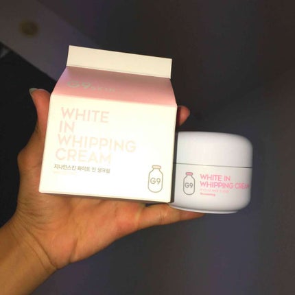 WHITE WHIPPING CREAM(ウユクリーム)/G9SKIN/化粧下地を使ったクチコミ(1枚目)