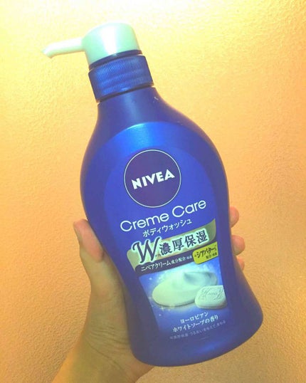 ニベア クリームケア ボディウォッシュ ヨーロピアンホワイトソープの香り/ニベア/ボディソープを使ったクチコミ(1枚目)