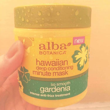 Hawaiian deep conditioning minute mask/Alba Botanica/洗い流すヘアトリートメントを使ったクチコミ（1枚目）