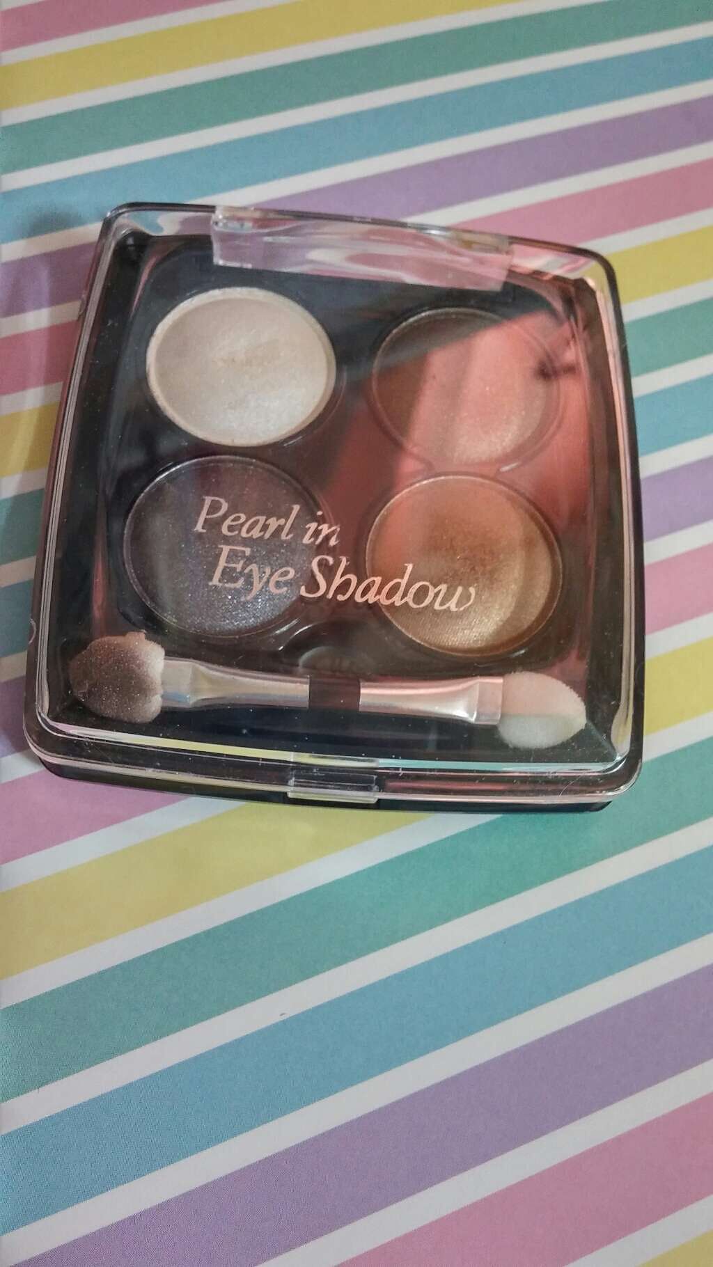 エルファー パールインアイシャドウ/DAISO/アイシャドウパレットを使ったクチコミ（1枚目）