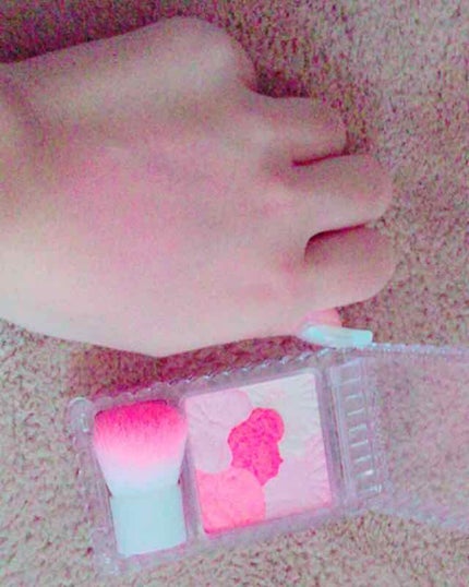 グロウフルールチークス/キャンメイク/パウダーチークを使ったクチコミ(2枚目)