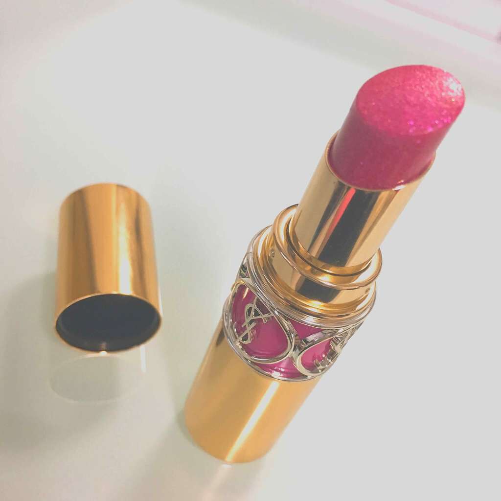 ルージュ ヴォリュプテ シャイン/YVES SAINT LAURENT BEAUTE/口紅を使ったクチコミ（1枚目）