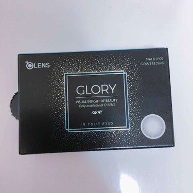 GLORY グレー/OLENS/カラーコンタクトレンズを使ったクチコミ（1枚目）