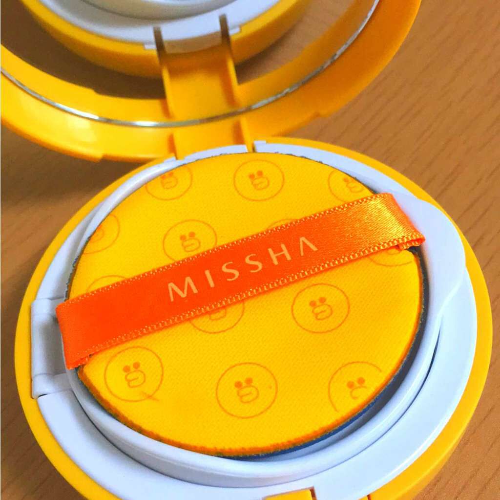 M クッション ファンデーション(モイスチャー)/MISSHA/クッションファンデーションを使ったクチコミ(2枚目)