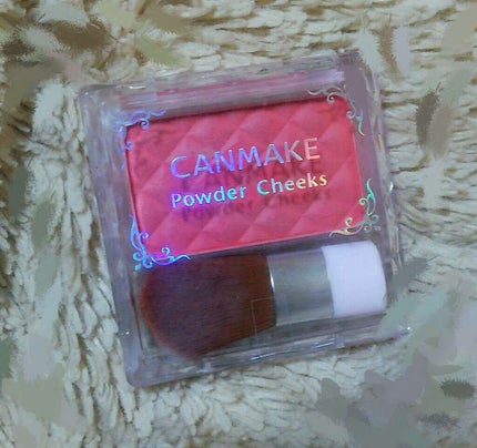 【旧品】パウダーチークス PW37 ローズレッド/キャンメイク/パウダーチークを使ったクチコミ(1枚目)