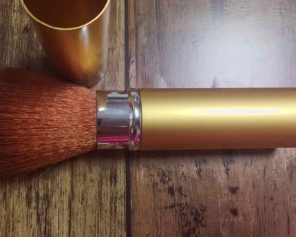 ごくふわっ春姫スライド式携帯メイクブラシ/DAISO/メイクブラシを使ったクチコミ(1枚目)