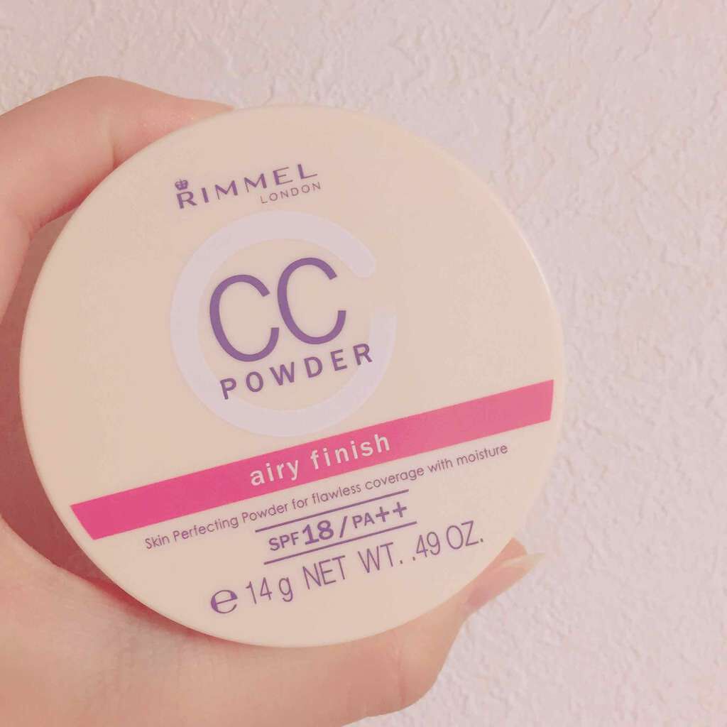 CCパウダー エアリーフィニッシュ/リンメル ロンドン/ルースパウダーを使ったクチコミ（1枚目）