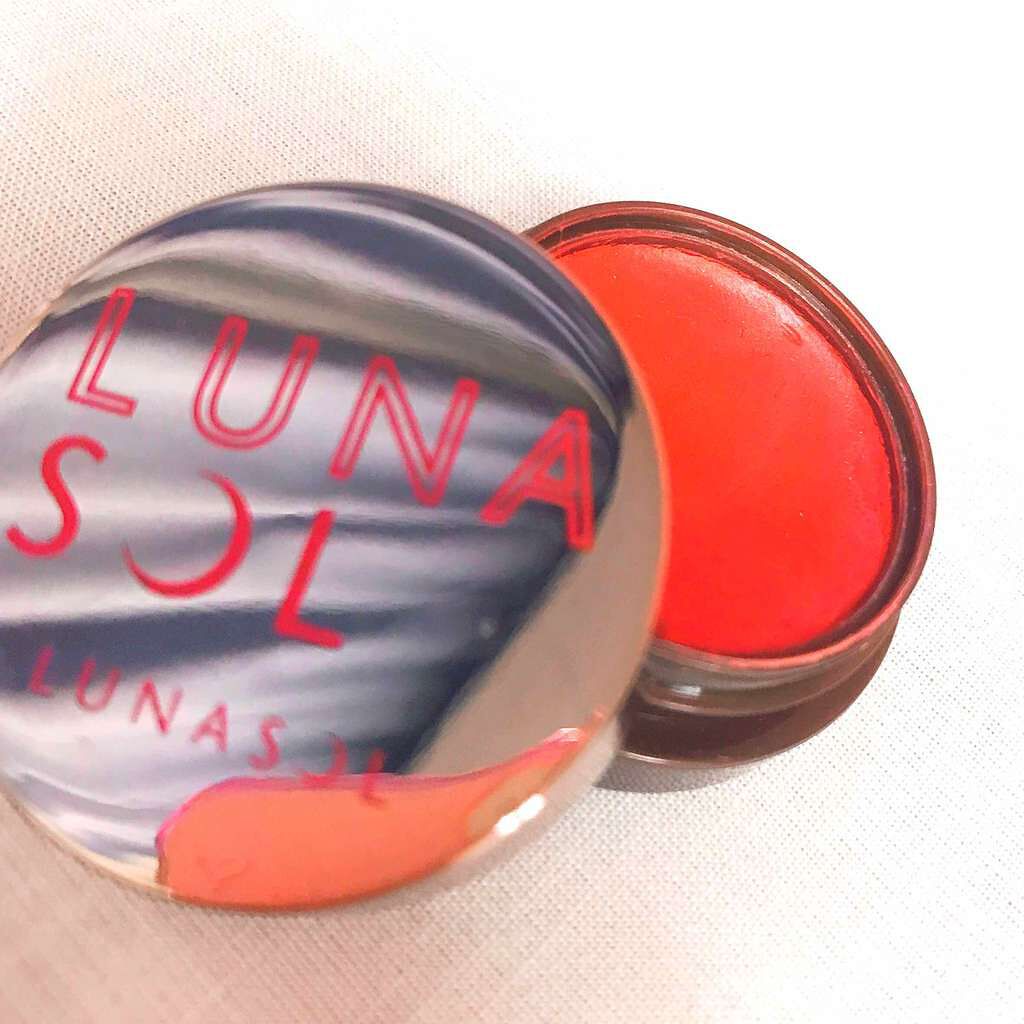 カラーグロウバーム/LUNASOL/ジェル・クリームチークを使ったクチコミ(1枚目)