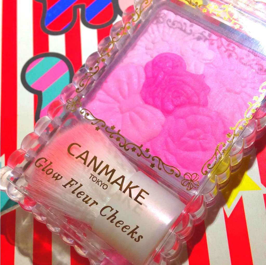 グロウフルールチークス/キャンメイク/パウダーチークを使ったクチコミ(1枚目)