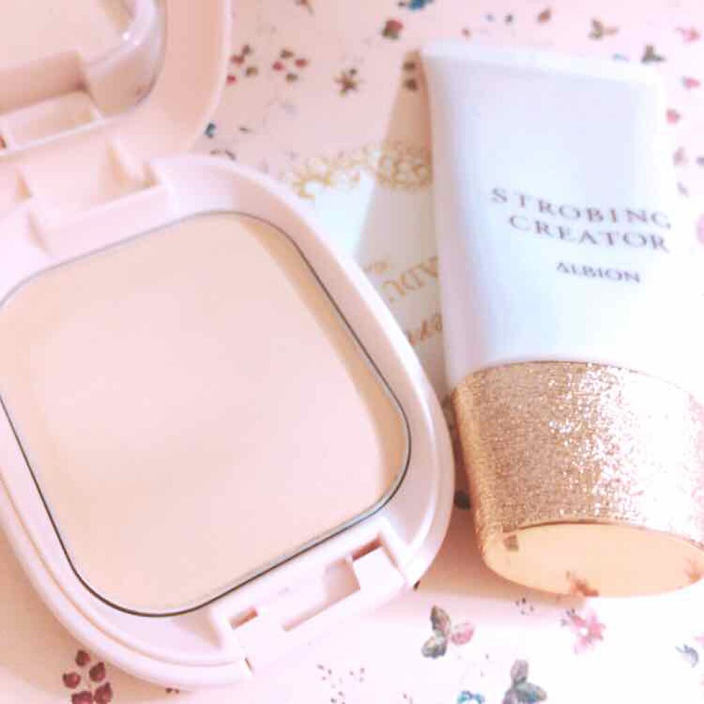 アルビオン スウィート モイスチュア シフォン/ALBION/パウダーファンデーションを使ったクチコミ(2枚目)