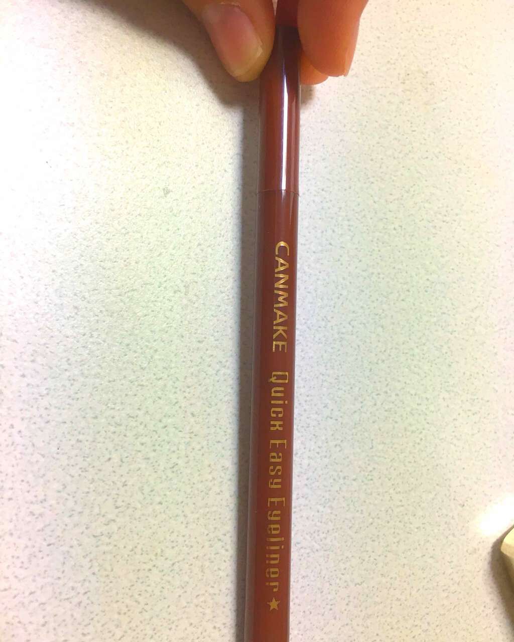 クイックイージーアイライナー/キャンメイク/リキッドアイライナーを使ったクチコミ(1枚目)