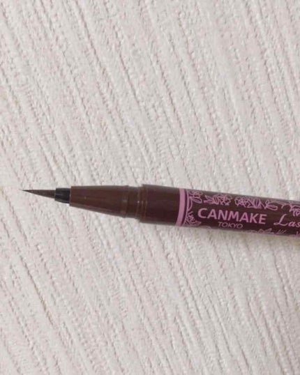 ラスティングリキッドライナー/キャンメイク/リキッドアイライナーを使ったクチコミ(2枚目)