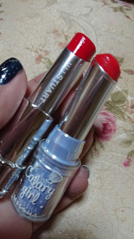 キャラリーガール ミシャ会社員A 限定版リップルージュ/MISSHA/口紅を使ったクチコミ(3枚目)