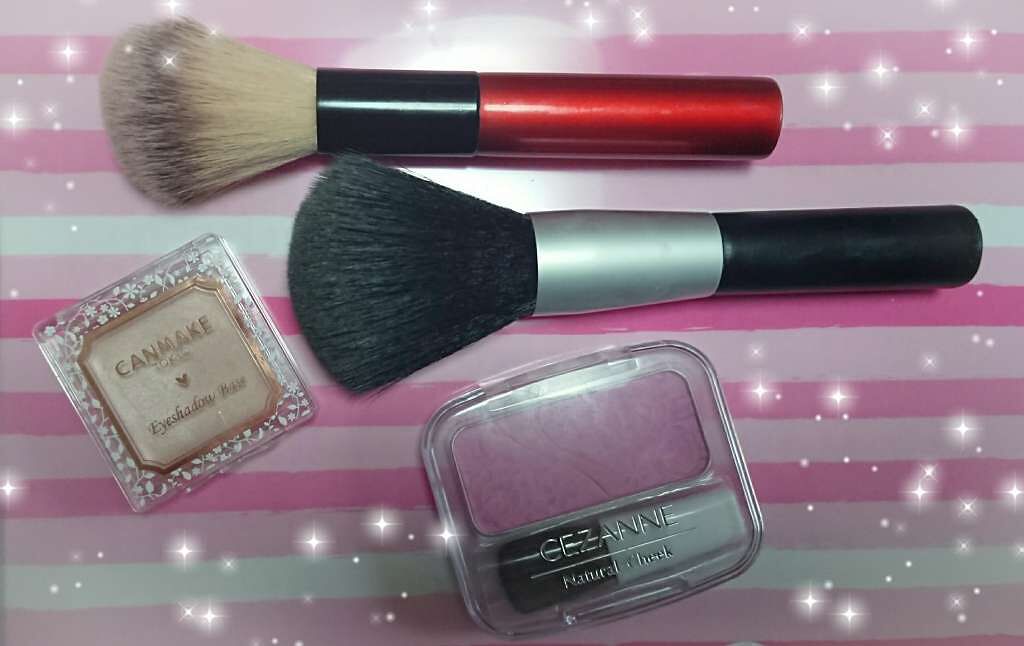 春姫 ファンデーションブラシ/DAISO/メイクブラシを使ったクチコミ（1枚目）