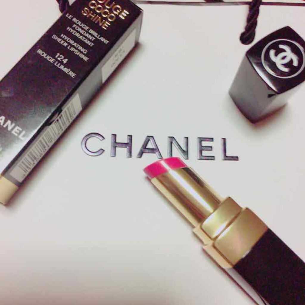 ルージュ ココ シャイン/CHANEL/口紅を使ったクチコミ(1枚目)