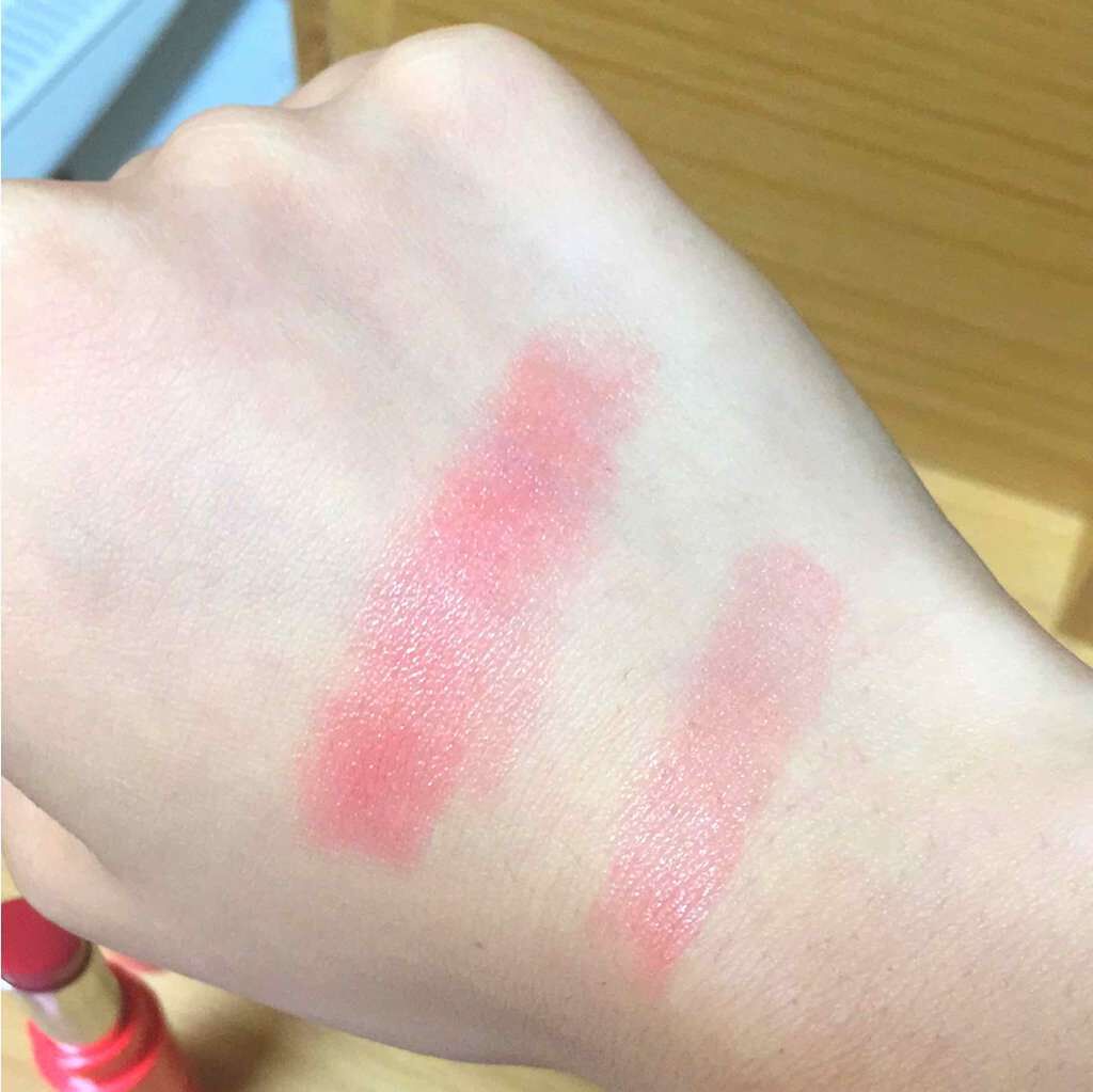 濃密うるみカラーリップクリーム/DHC/リップクリームを使ったクチコミ（3枚目）