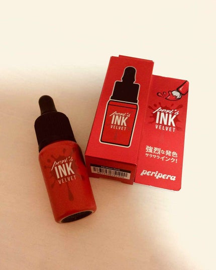 インク ベルベット/PERIPERA/口紅を使ったクチコミ(1枚目)
