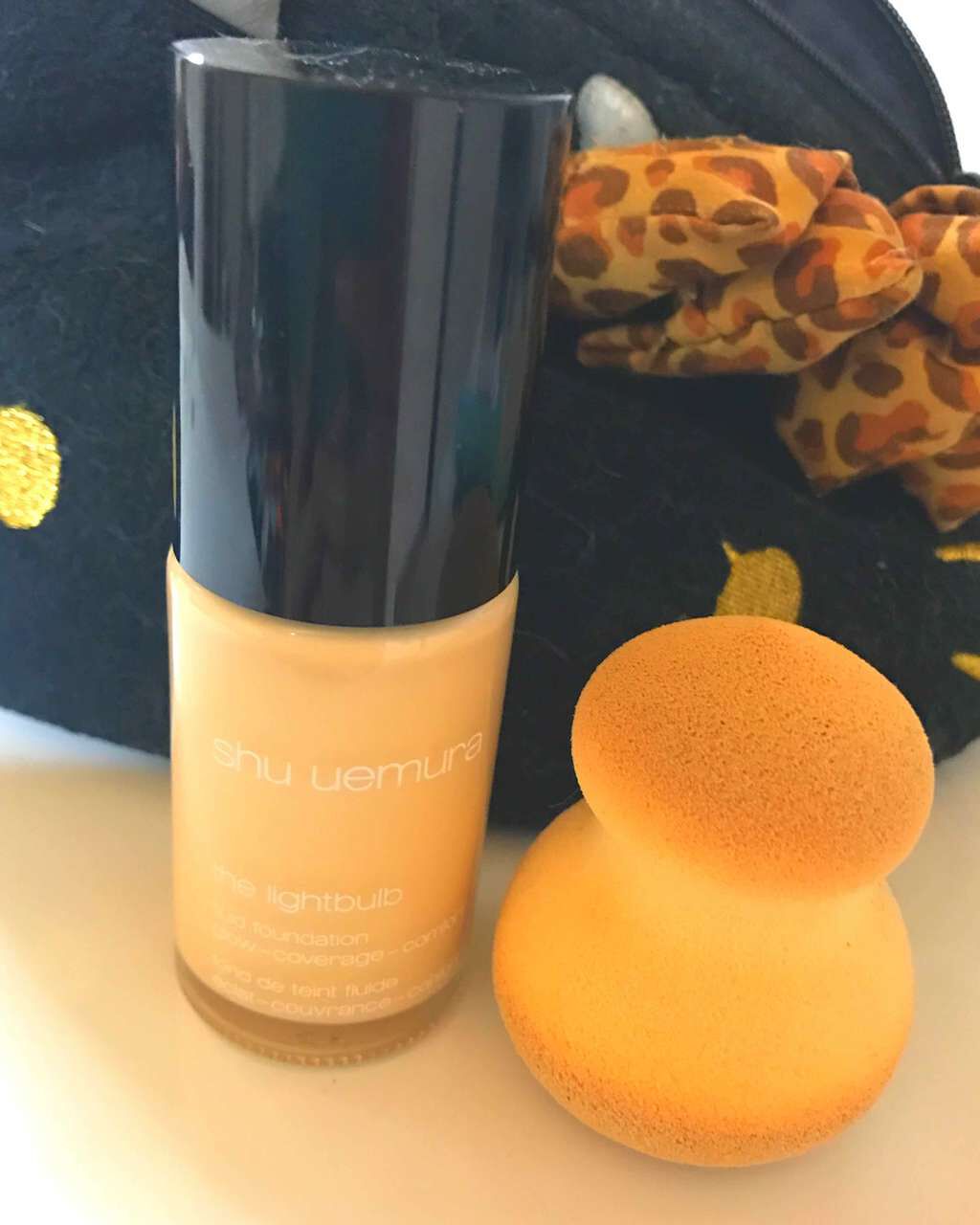 ザ・ライトバルブ フルイド ファンデーション&スポンジ/shu uemura/リキッドファンデーションを使ったクチコミ(1枚目)