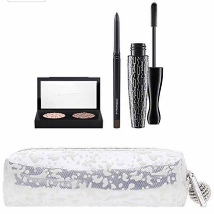 スノーボール アイ バッグ/スモーキー ゴールド 【ホリデーコレクション 2017】/M・A・C/メイクアップキットを使ったクチコミ(3枚目)