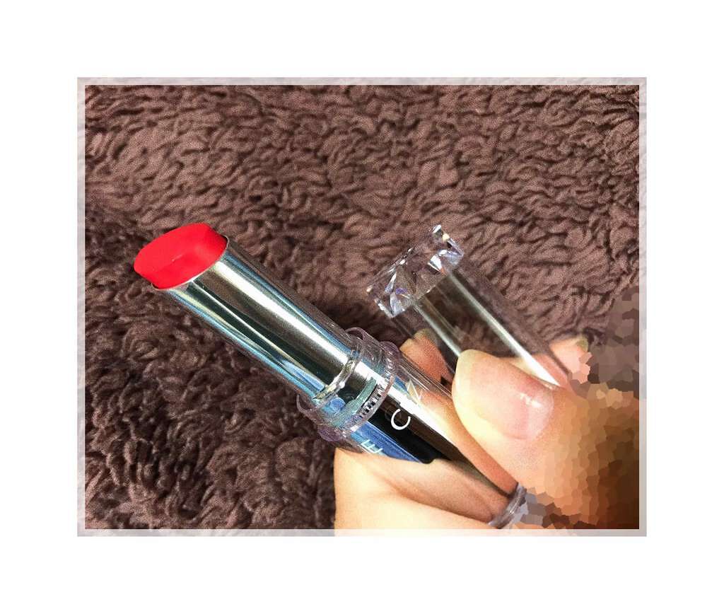 ラスティンググロスリップ/CEZANNE/口紅を使ったクチコミ(1枚目)