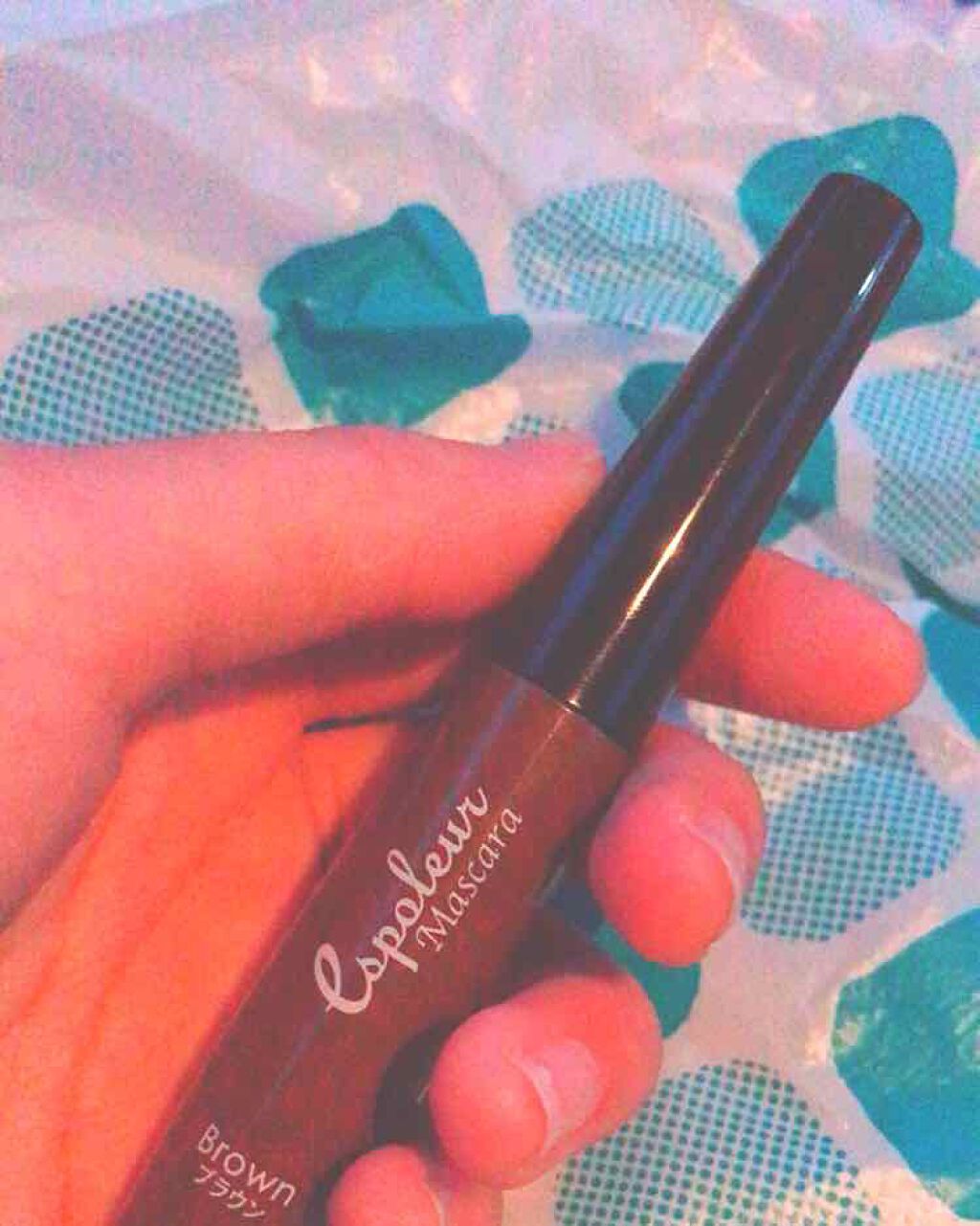 エスポルール カラーマスカラ/エスポルール/マスカラを使ったクチコミ(1枚目)