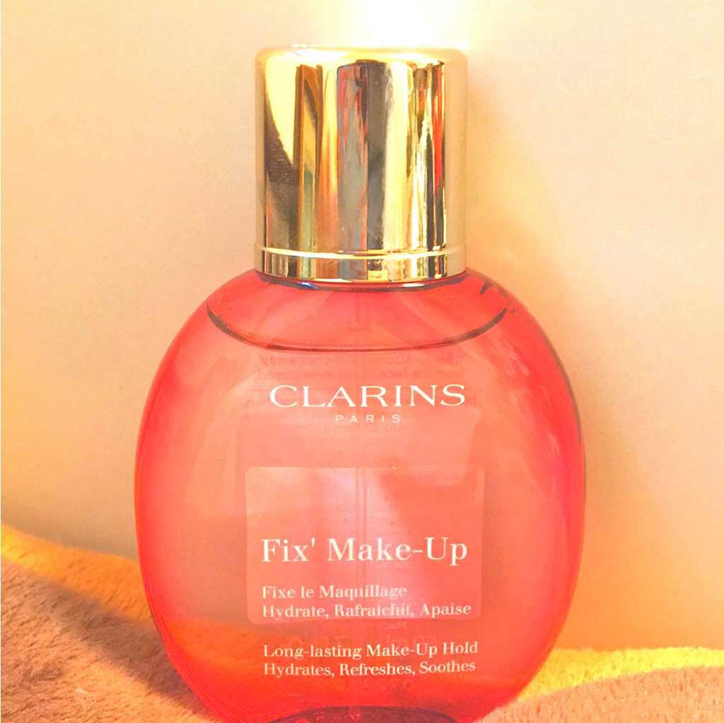 フィックス メイクアップ/CLARINS/ミスト状化粧水を使ったクチコミ(1枚目)