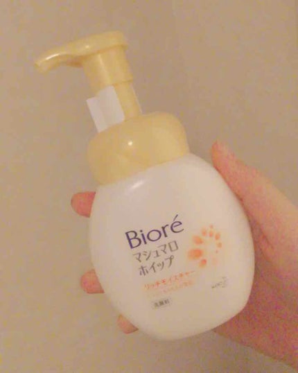マシュマロホイップ リッチモイスチャー/ビオレ/泡洗顔を使ったクチコミ(1枚目)