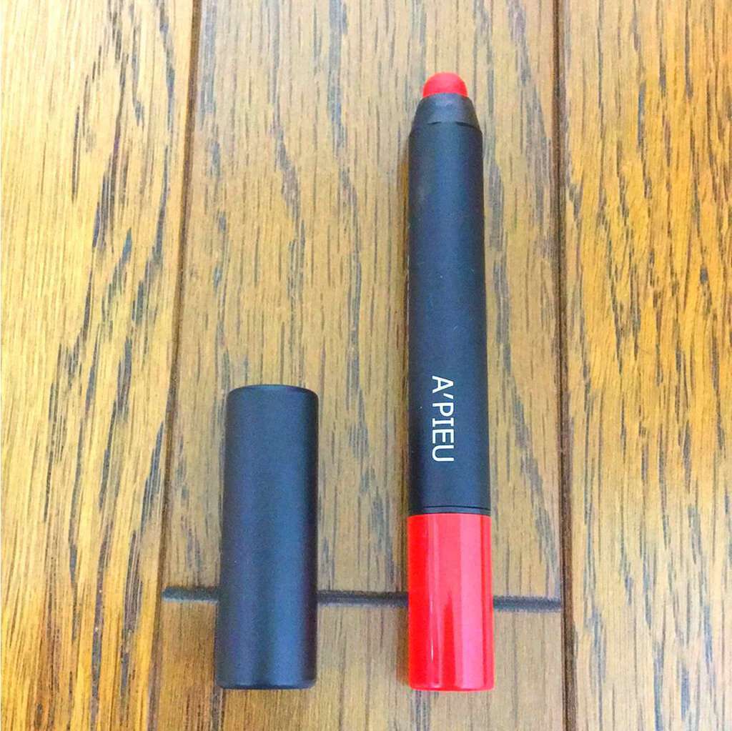 カラーリップペンシル/A’pieu/口紅を使ったクチコミ（1枚目）