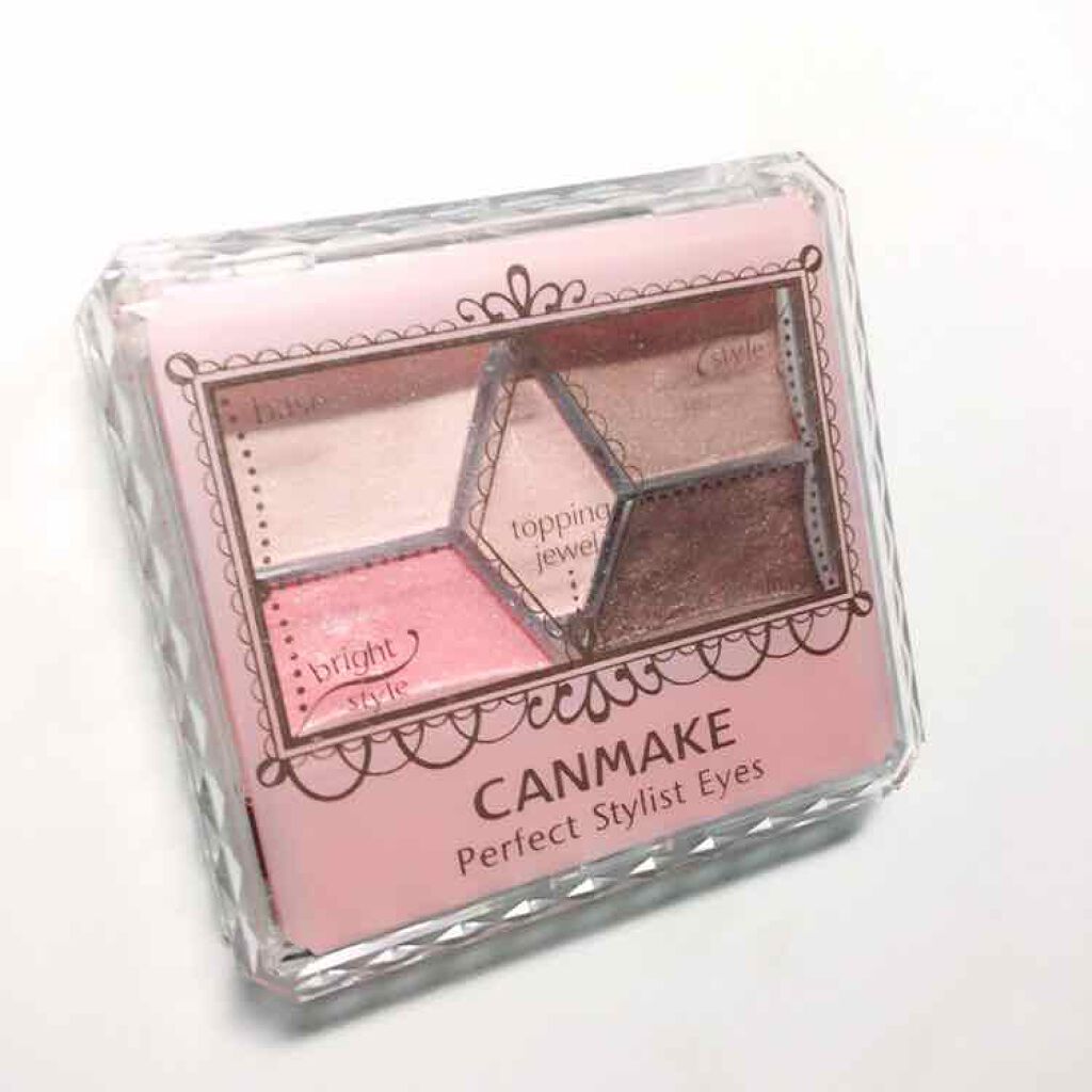 【旧品】パーフェクトスタイリストアイズ/キャンメイク/アイシャドウパレットを使ったクチコミ(1枚目)