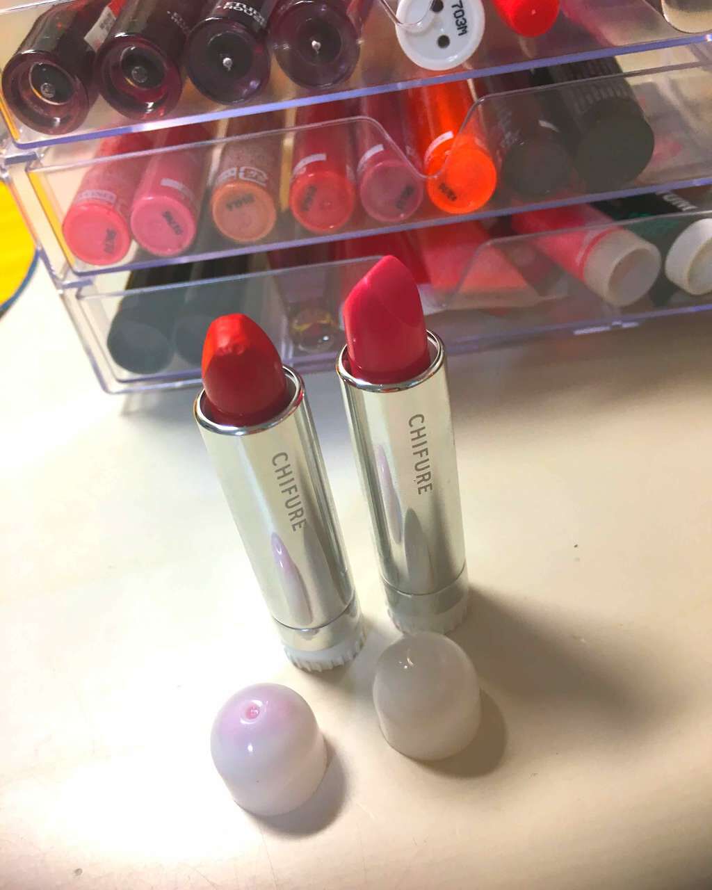 口紅(詰替用)(旧)/ちふれ/口紅を使ったクチコミ(1枚目)