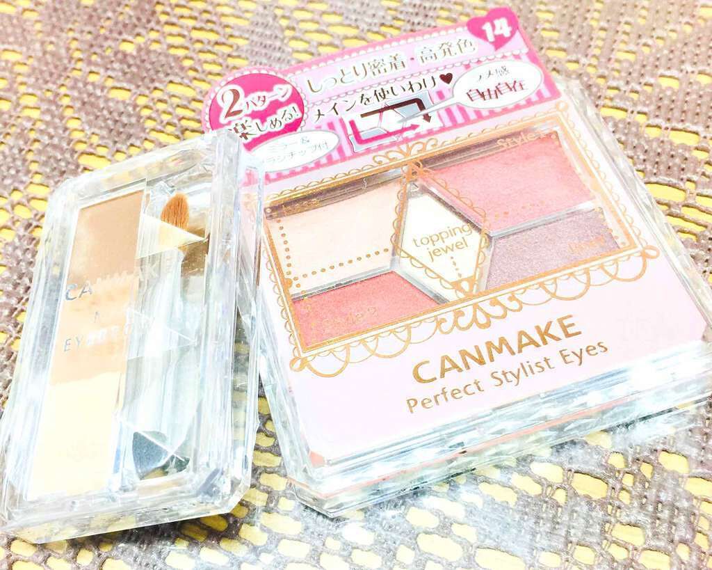 【旧品】パーフェクトスタイリストアイズ/キャンメイク/アイシャドウパレットを使ったクチコミ(1枚目)