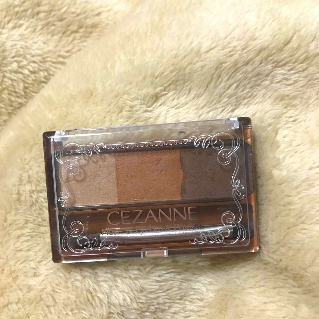 ノーズ&アイブロウパウダー/CEZANNE/パウダーアイブロウを使ったクチコミ(1枚目)