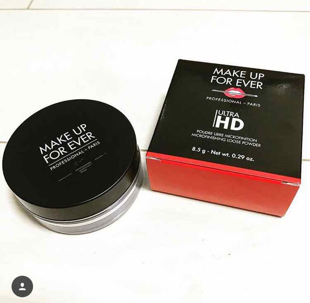 ウルトラHDルースパウダー/MAKE UP FOR EVER/ルースパウダーを使ったクチコミ(1枚目)