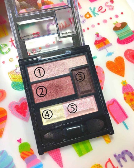 トラップインパクトアイズ/KATE/アイシャドウパレットを使ったクチコミ(2枚目)