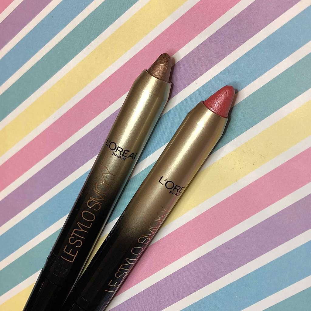 カラーリッシュルスティロスモーキー/ロレアル パリ/スティックアイシャドウを使ったクチコミ(1枚目)