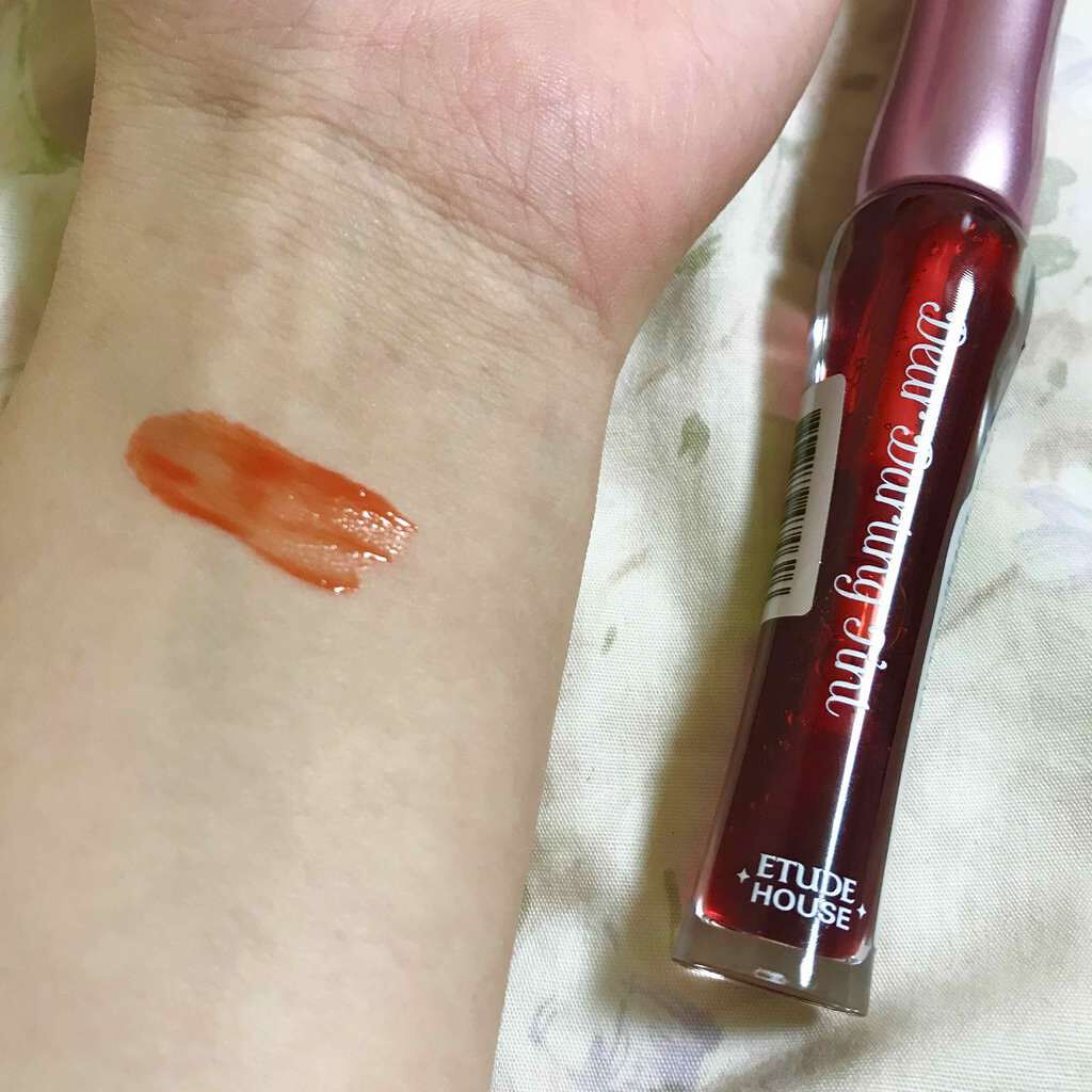 ディアダーリン リップティント(旧)/ETUDE/口紅を使ったクチコミ(2枚目)