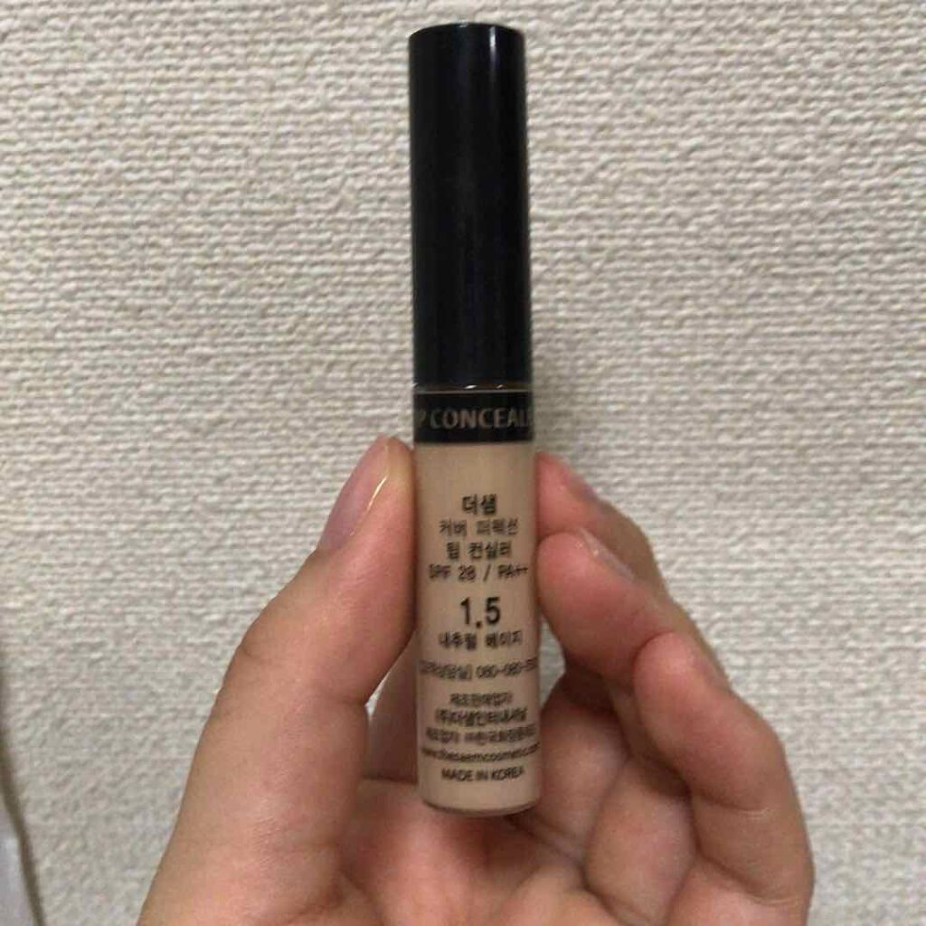 カバーパーフェクション チップコンシーラー/the SAEM/リキッドコンシーラーを使ったクチコミ(1枚目)