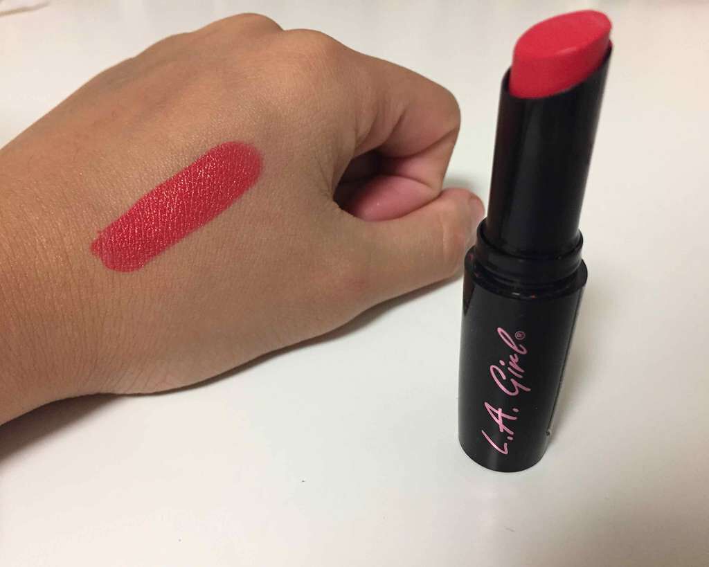 ラグジュアリークリームリップスティック/L.A.Girl/口紅を使ったクチコミ（2枚目）