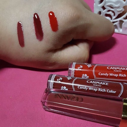 カラーティントリップ/CEZANNE/リップティントを使ったクチコミ(2枚目)