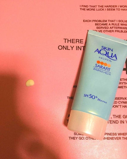 サラフィットUV さらさらエッセンス 無香料/スキンアクア/日焼け止め・UVケアを使ったクチコミ(2枚目)