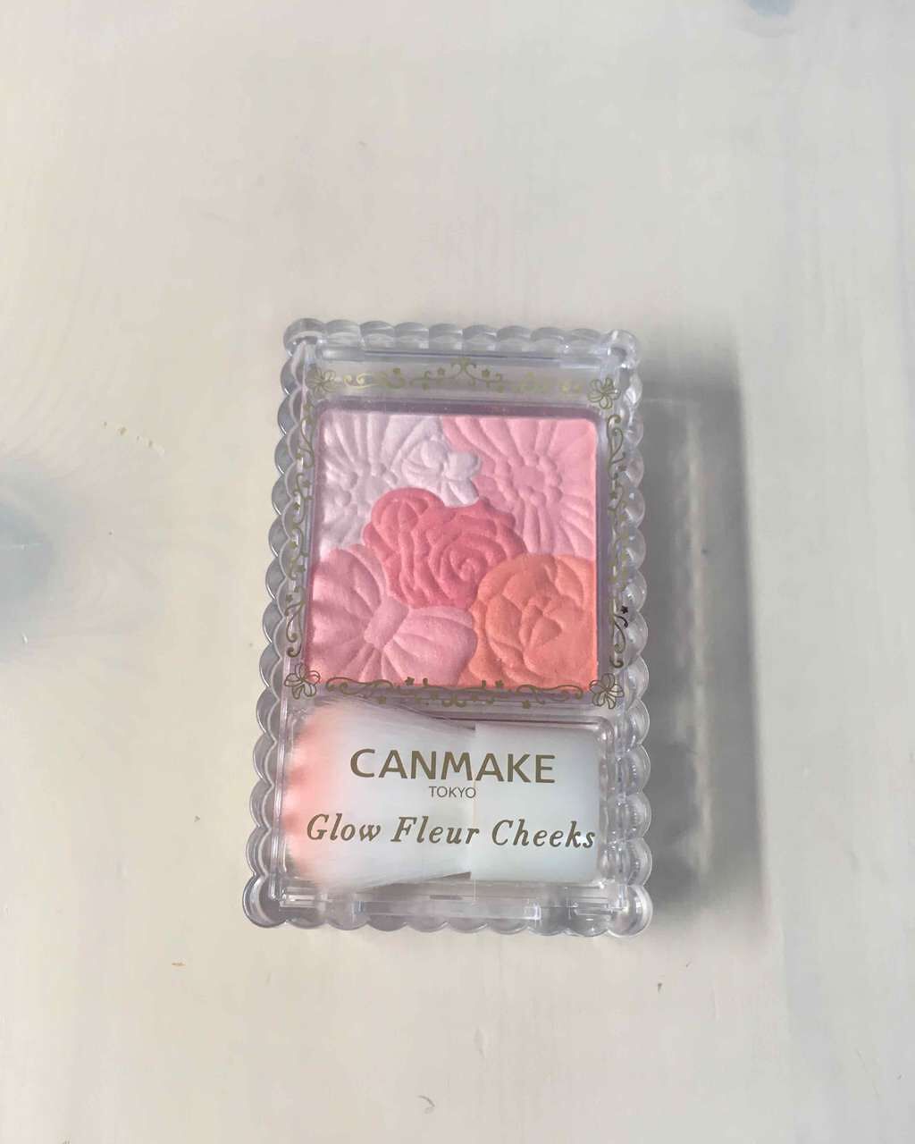 グロウフルールチークス/キャンメイク/パウダーチークを使ったクチコミ(1枚目)