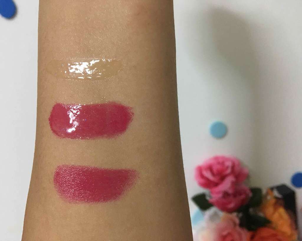 リップケアオイル/excel/リップグロスを使ったクチコミ(2枚目)