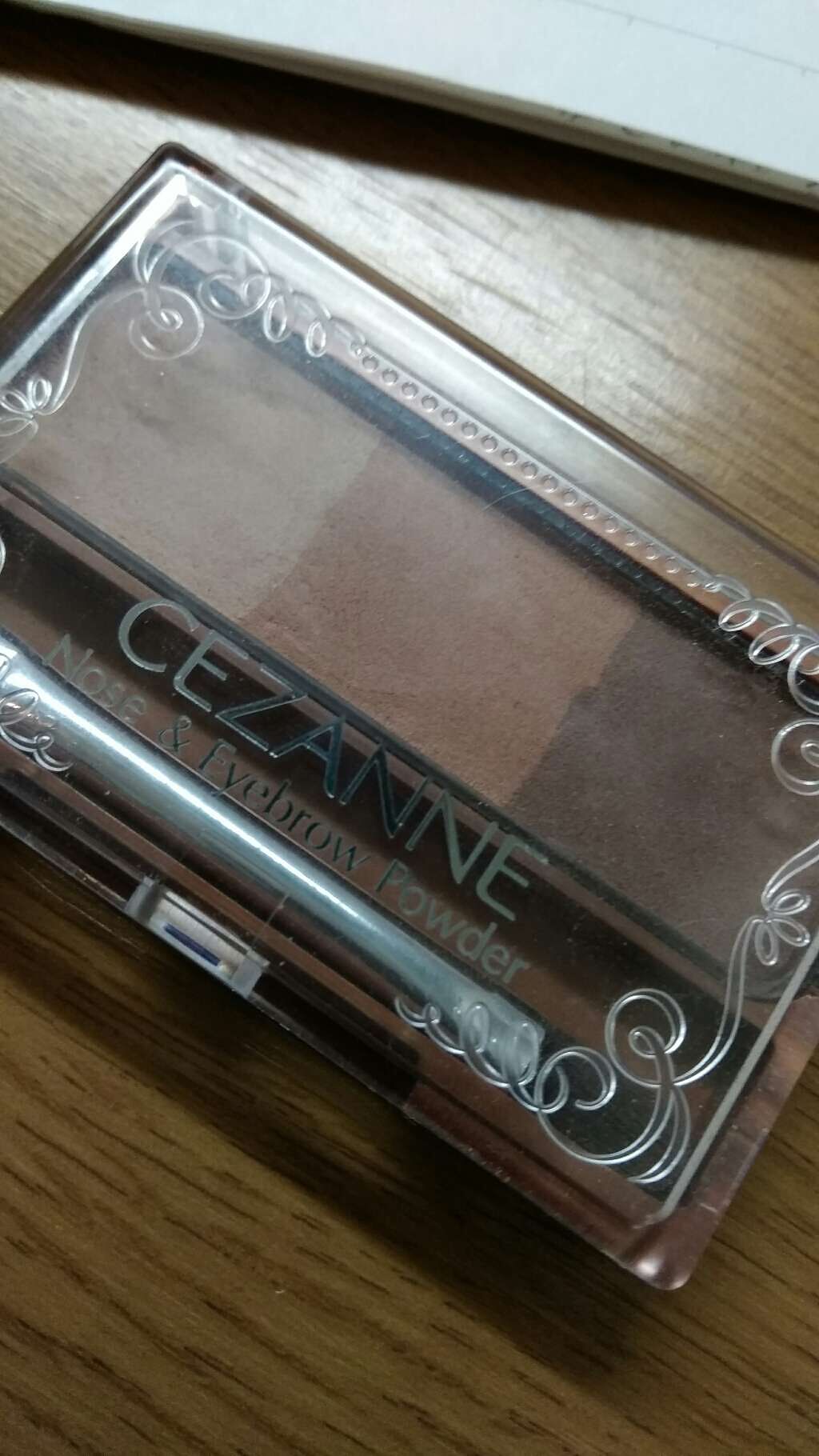 ノーズ&アイブロウパウダー/CEZANNE/パウダーアイブロウを使ったクチコミ(2枚目)