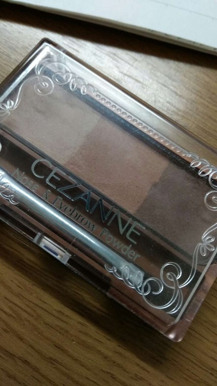 ノーズ&アイブロウパウダー/CEZANNE/パウダーアイブロウを使ったクチコミ(2枚目)