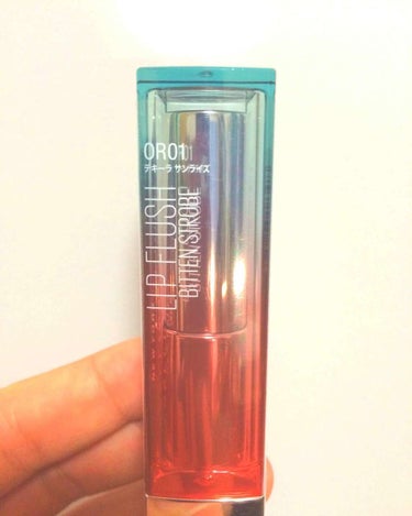 リップ フラッシュ ビッテン ストロボ OR01 テキーラ サンライズ/MAYBELLINE NEW YORK/口紅を使ったクチコミ（1枚目）