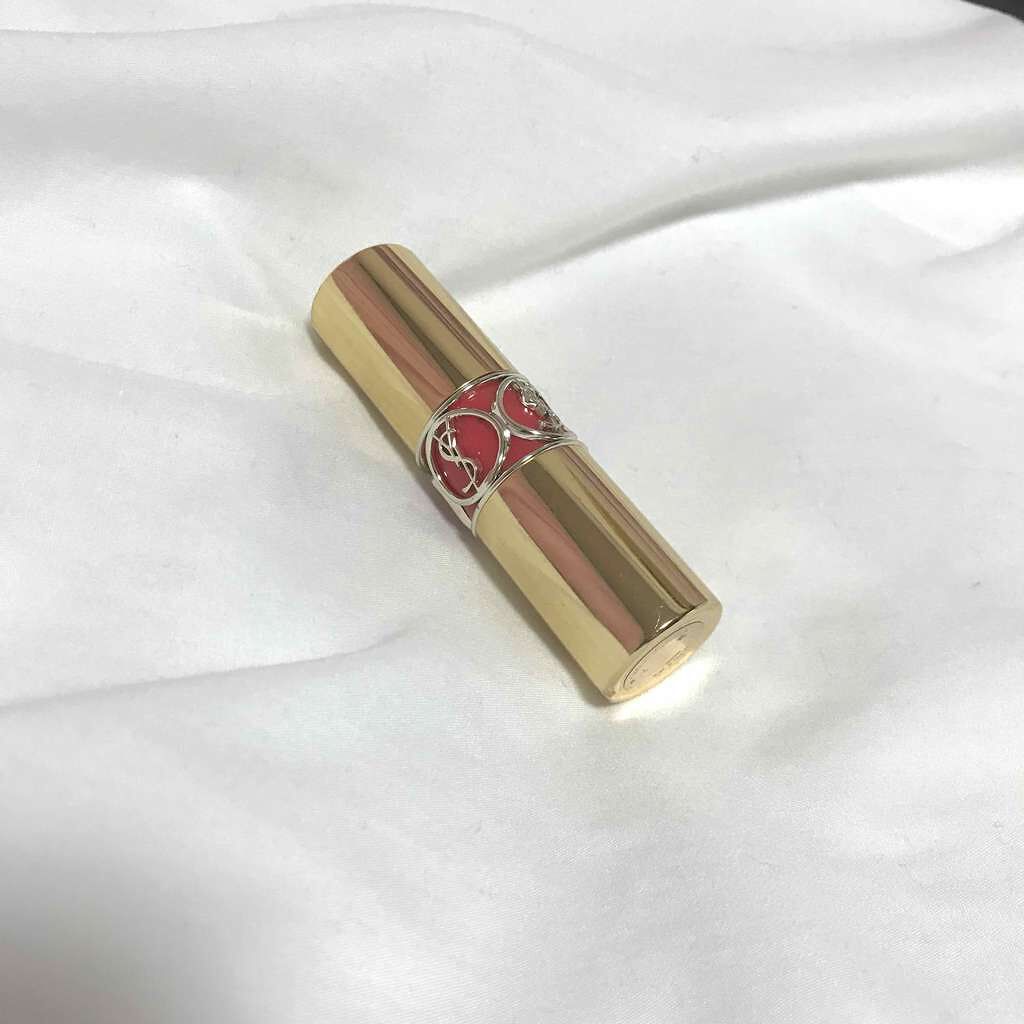 ルージュ ヴォリュプテ シャイン/YVES SAINT LAURENT BEAUTE/口紅を使ったクチコミ(1枚目)