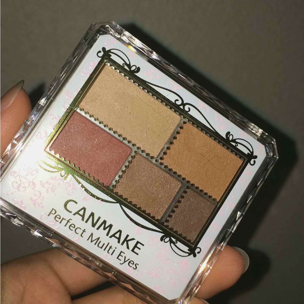 パーフェクトマルチアイズ/キャンメイク/アイシャドウパレットを使ったクチコミ(1枚目)