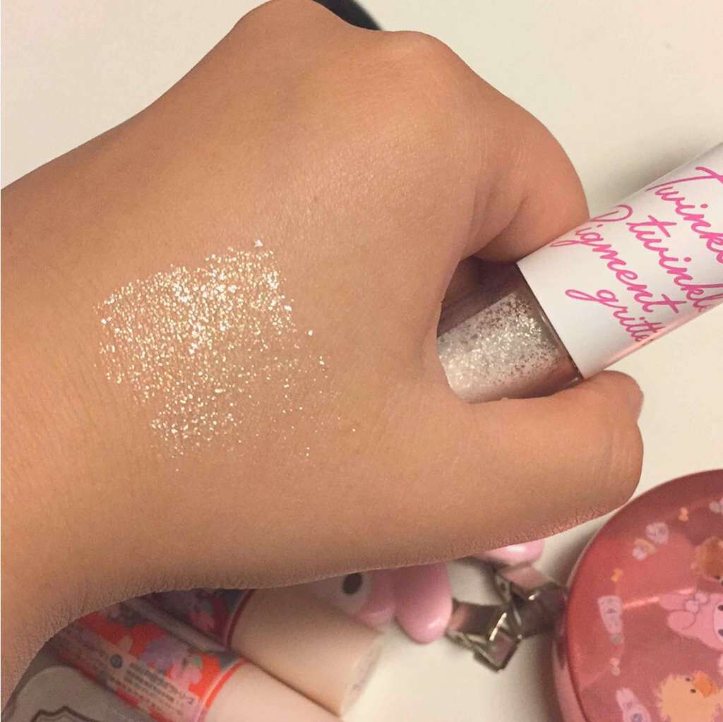 グリッターピグメント/SHOBIDO/グリッターを使ったクチコミ(2枚目)