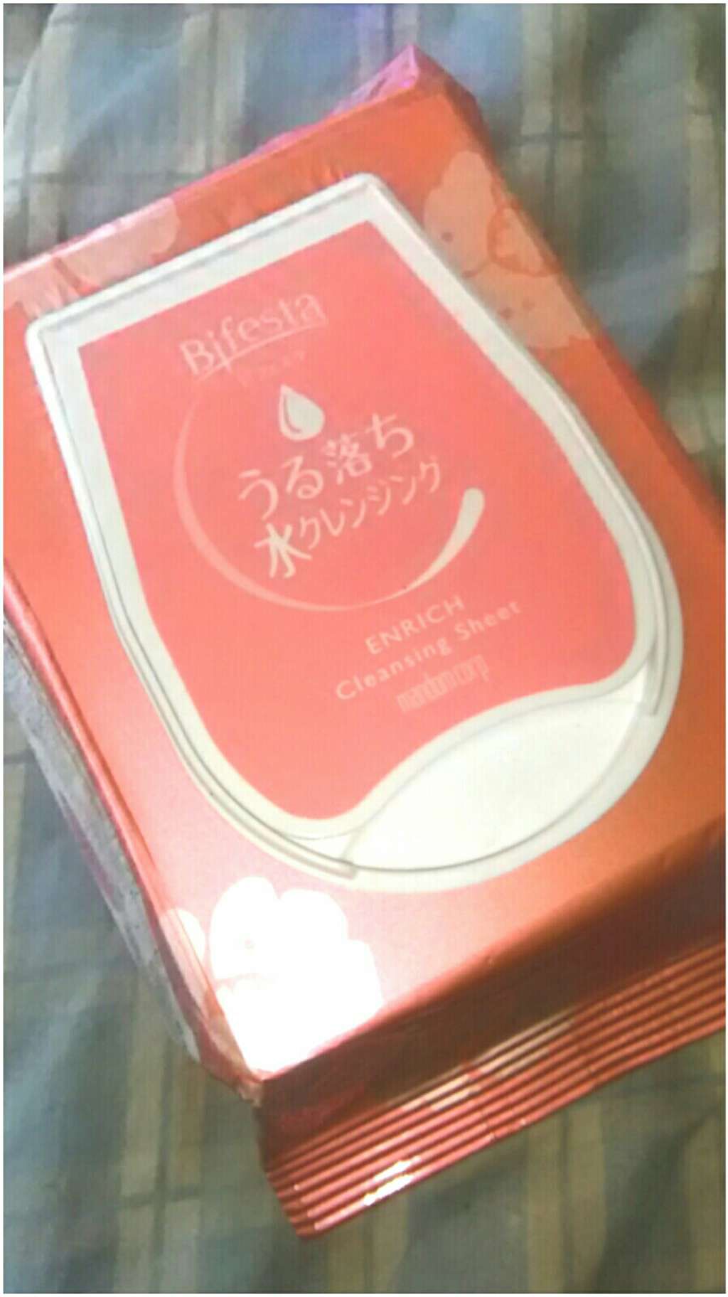 ミセラークレンジング シート エンリッチ/ビフェスタ/クレンジングシートを使ったクチコミ(1枚目)